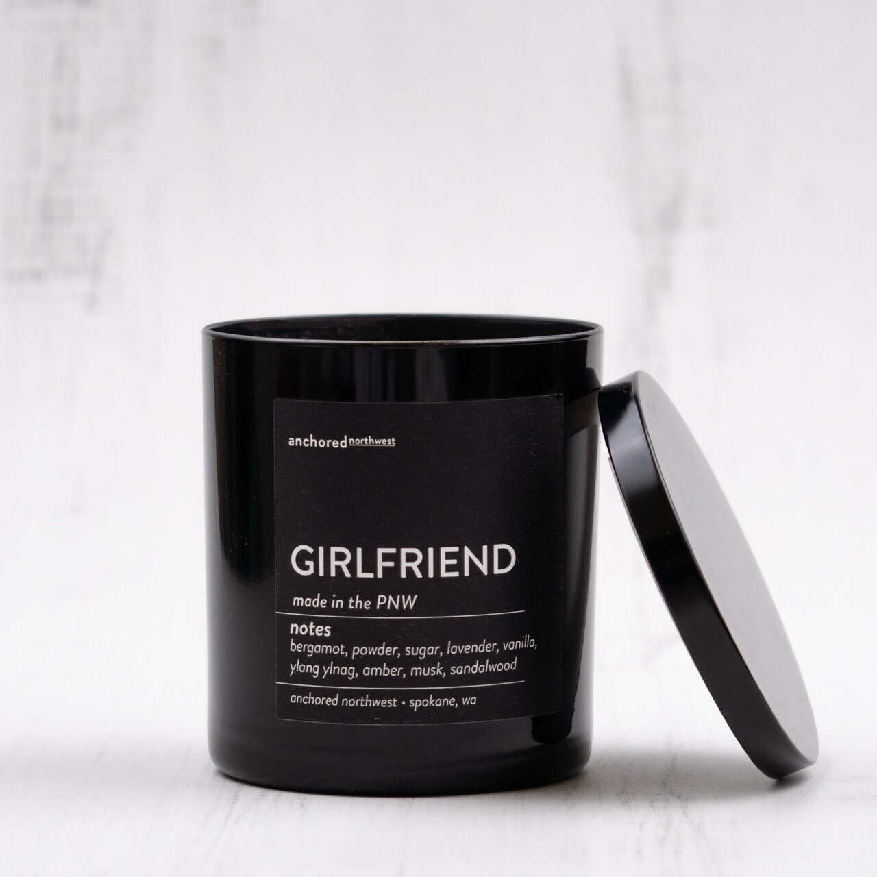 Girlfriend Rustic Vintage Candle by Anchored Northwest