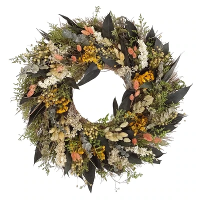 Dried Saratoga Wreath