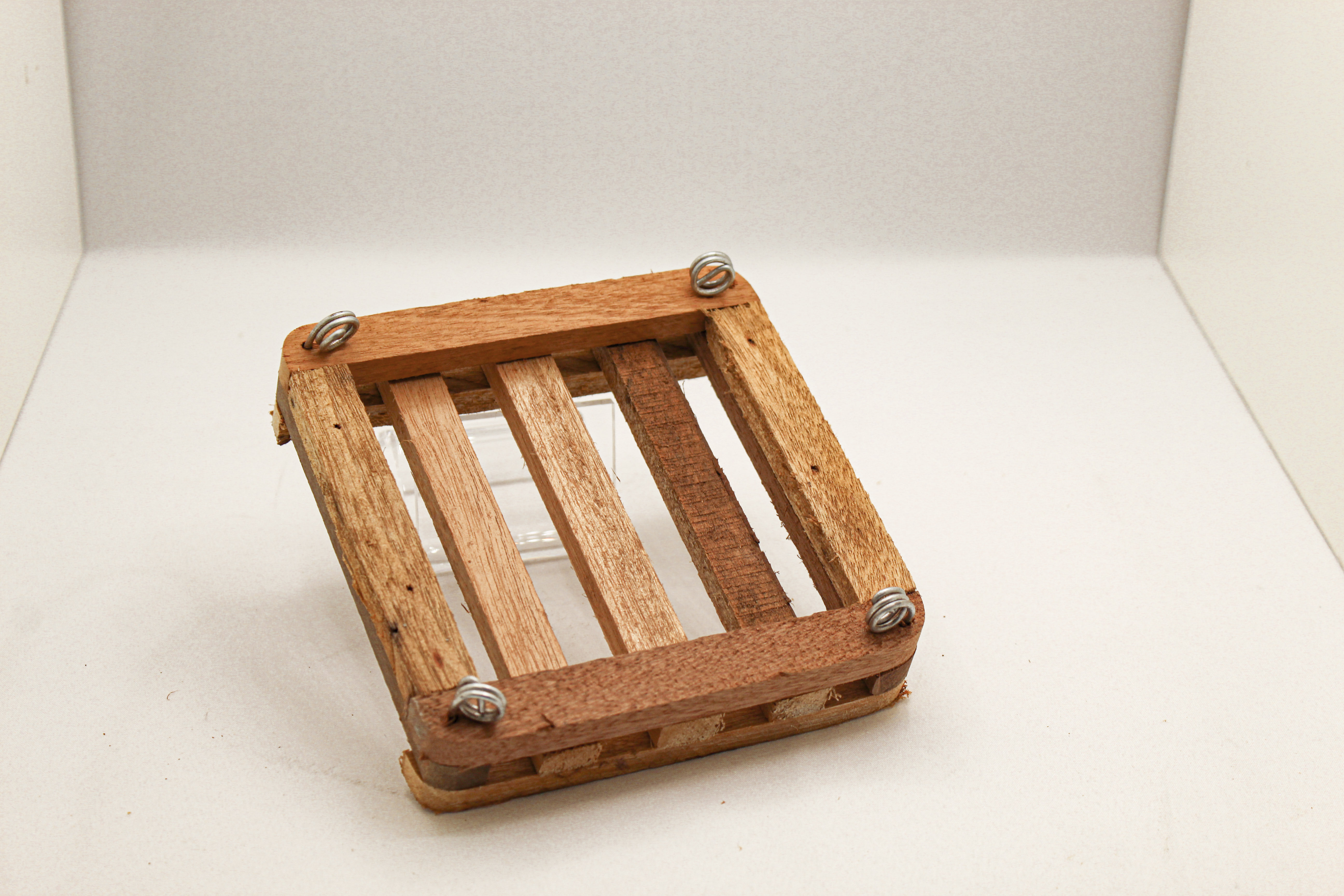 Slatted Square Wood Plaques - Store - Tropical Plant Products