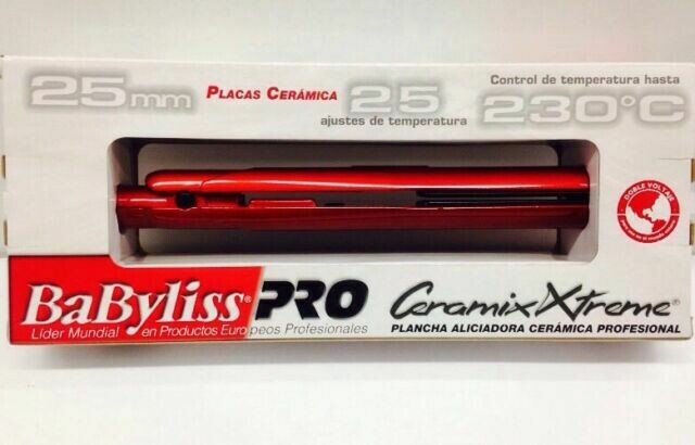 Babyliss Pro Ceramix Xtreme 1" 450F /25 Setting Flat Iron/Hair Straightener
