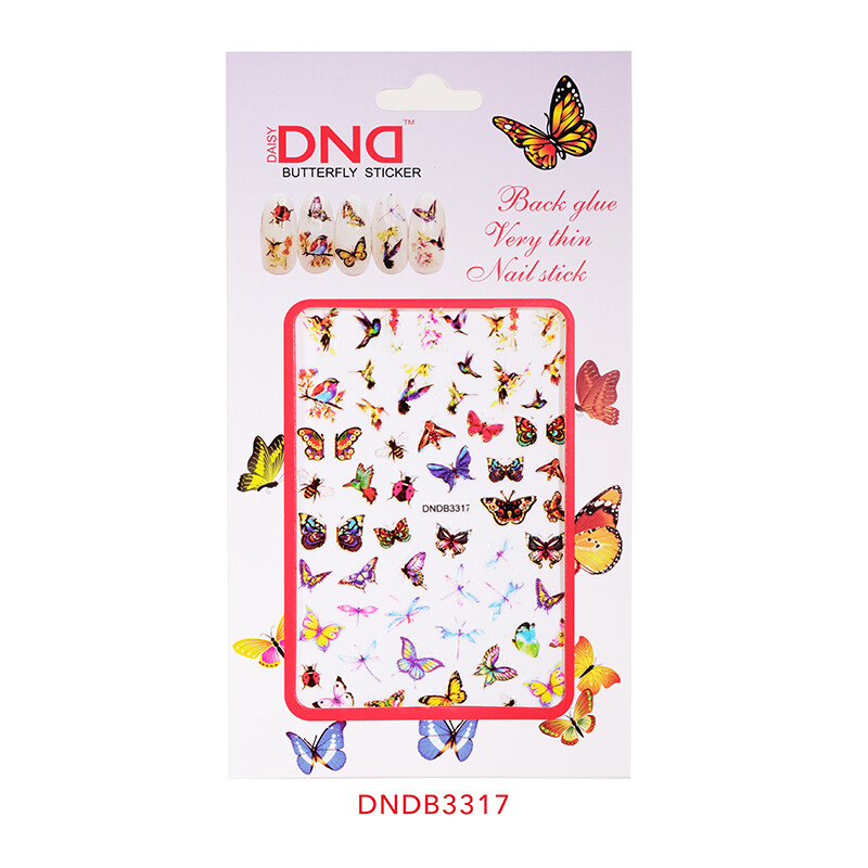DND Butterfly Stickers DNDB3317