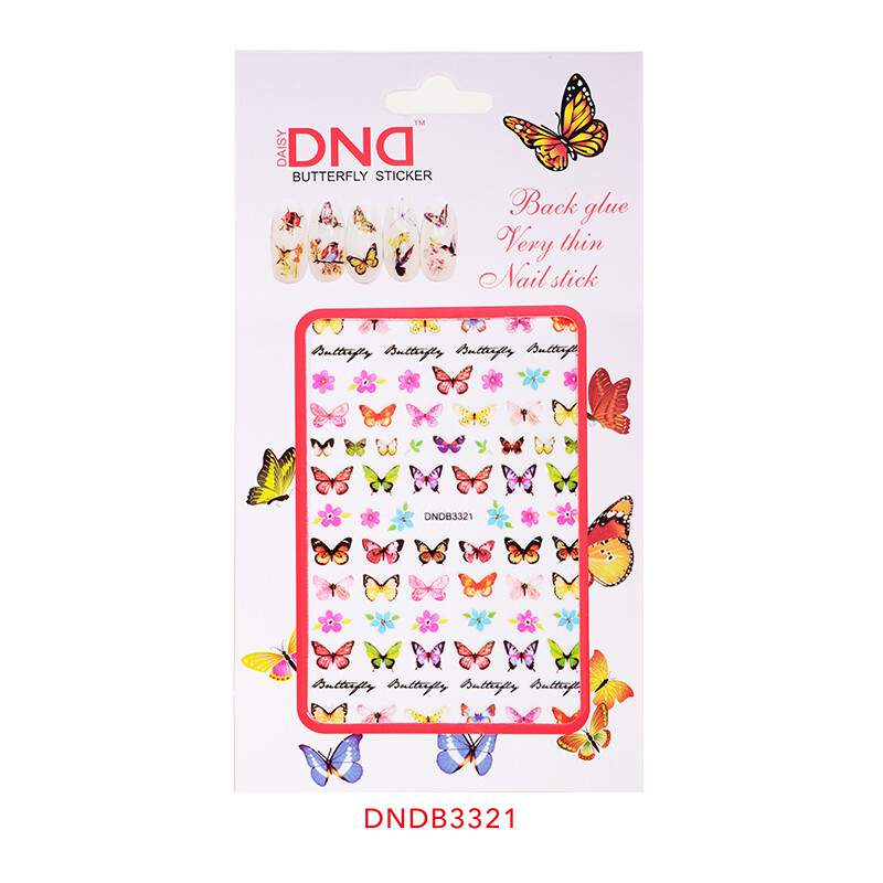 DND Butterfly Stickers DNDB3321