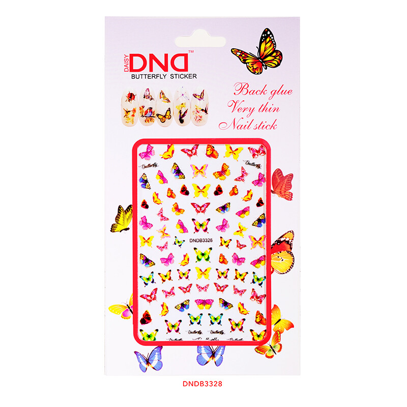 DND Butterfly Stickers DNDB3328