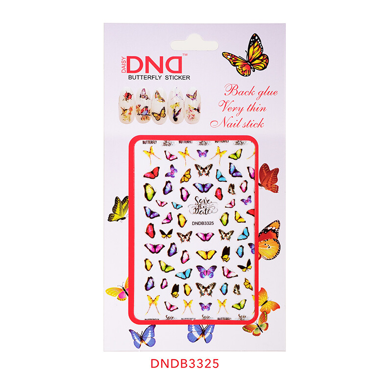 DND Butterfly Stickers DNDB3325