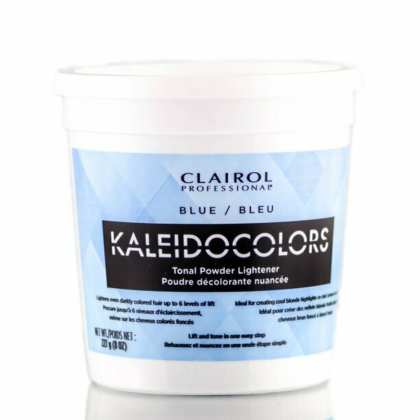 Clairol Professional Kaleidocolors Lightener Hair Color, Blue, 8 Ounce