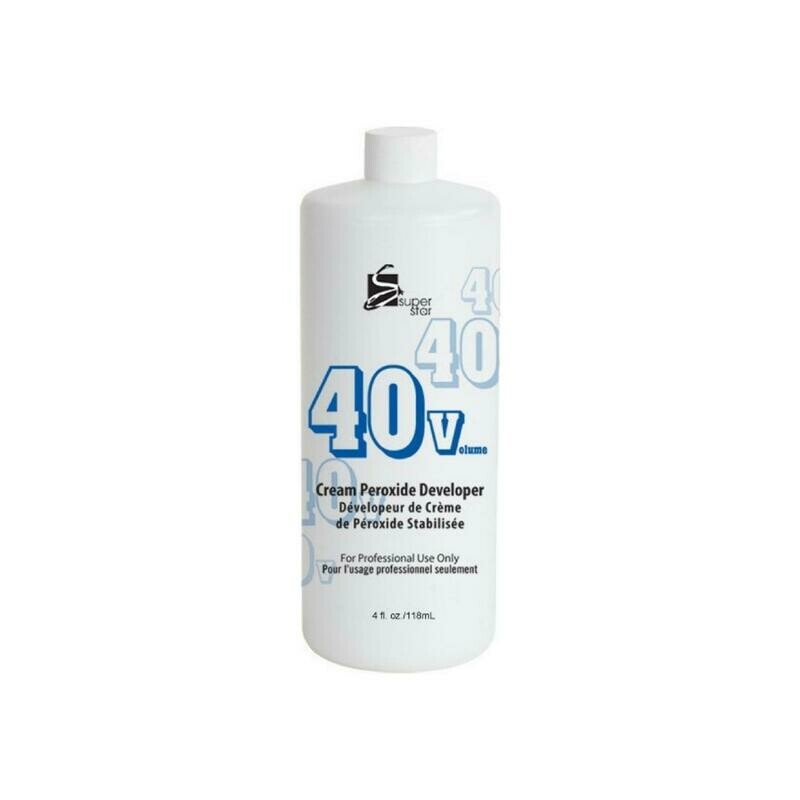 Superstar 40 Volume Cream Peroxide Developer 4 oz