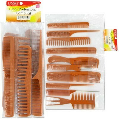 10 pcs Professional Comb Kit 10 pcs Professional Comb Kit