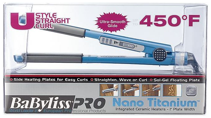 BaBylissPRO Nano Titanium Digital Straightener, 1 Inch