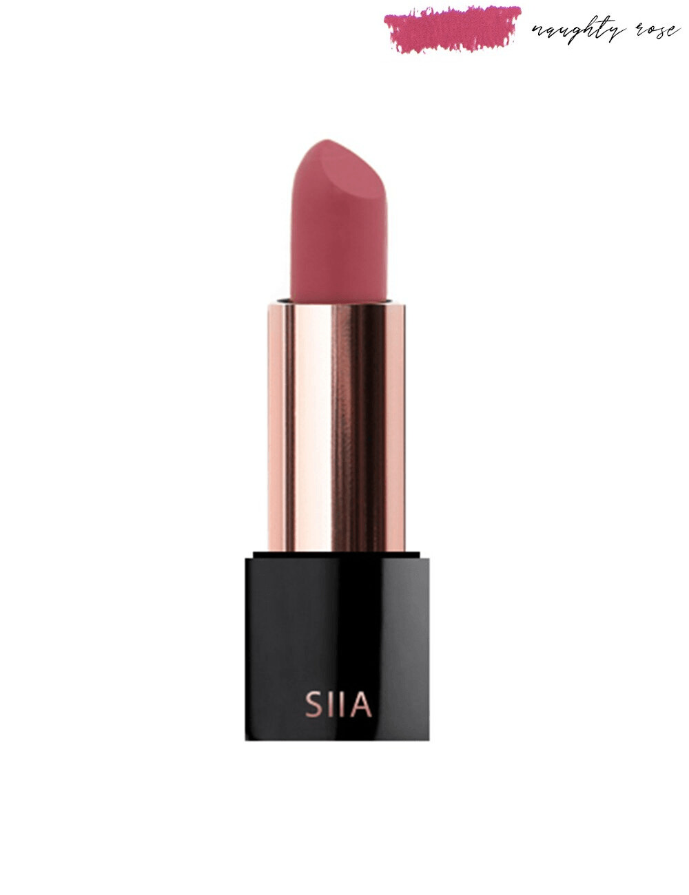 Change Agent Original Lipstick, Colour: NAUGHTY ROSE