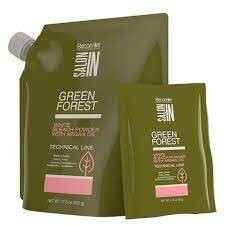 Salon In - White Bleach Powder With Argan Oil Green Forest