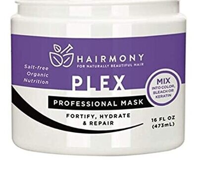 Hairmony Plex Professional Hair Fortifying and Repair Mask 16 Fl oz