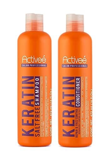 Activee Salon Professional Keratin Shampoo & Conditioner