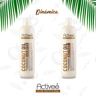Activee Salon Professional Coconut Oil Shampoo & Conditioner