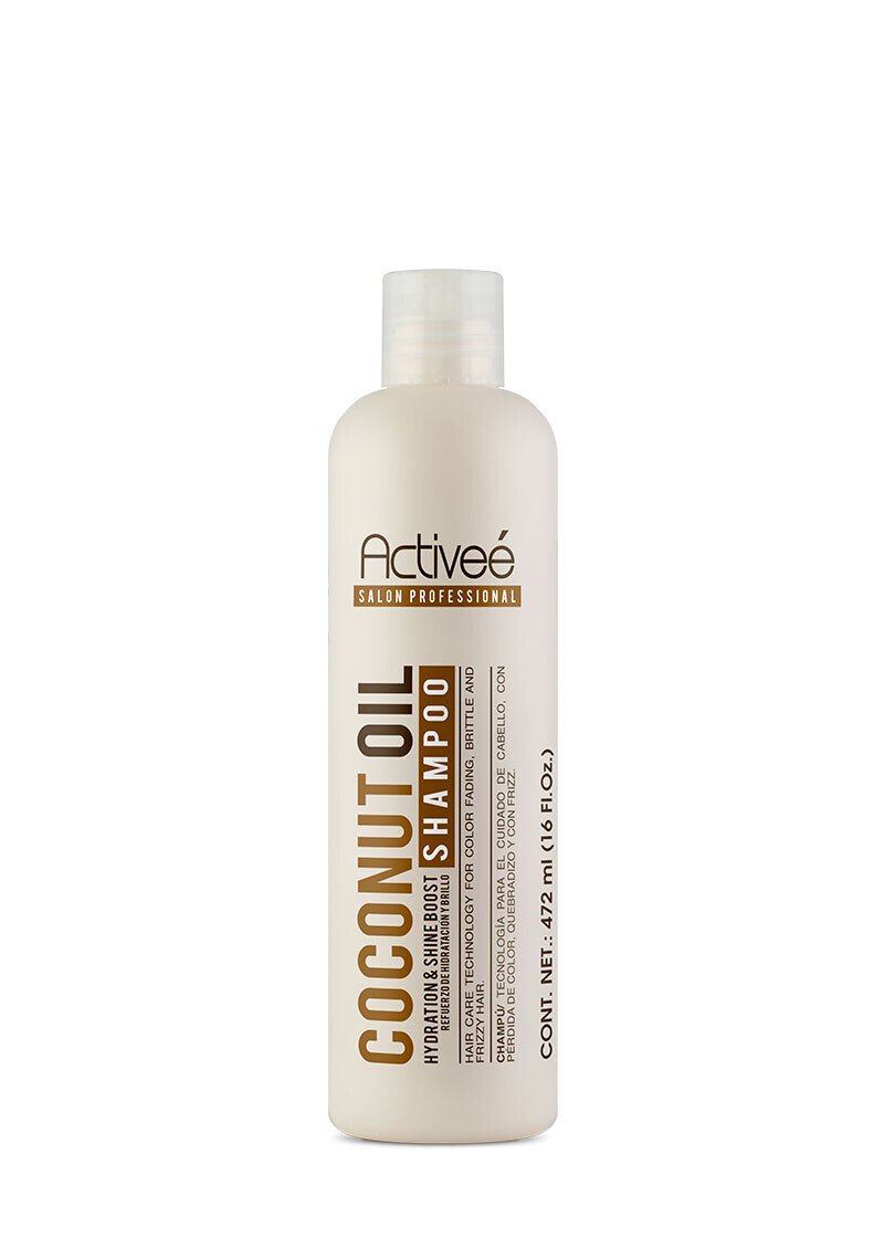Activee Salon Professional Coconut Oil Shampoo & Conditioner, Type: Shampoo