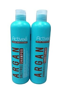 Activee Salon Professional Argan Shampoo & Conditioner