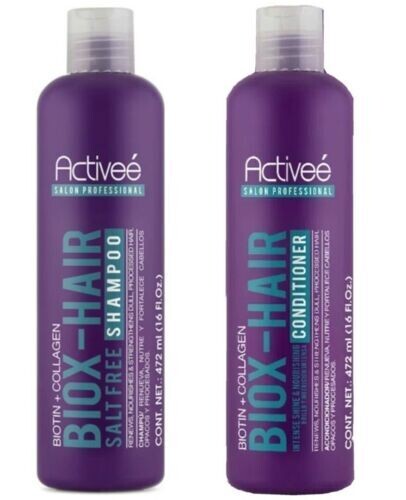 Activee Salon Professional BIOX-HAIR Shampoo & Conditioner