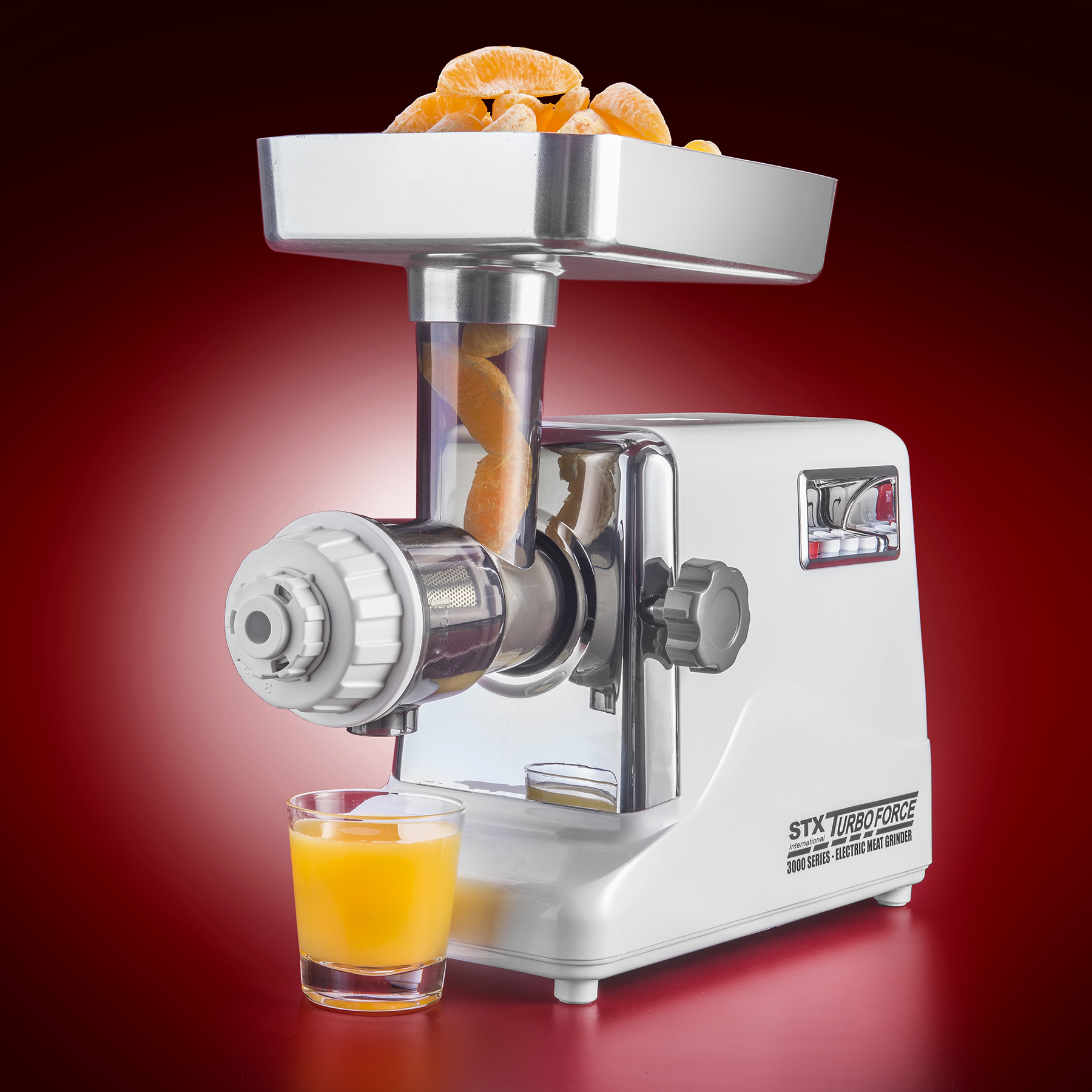 STX Turboforce 3000 Series Electric Meat Grinder & Sausage Stuffer w/ Juicer STX Turboforce 3000 Series Electric Meat Grinder & Sausage Stuffer w/ Juicer