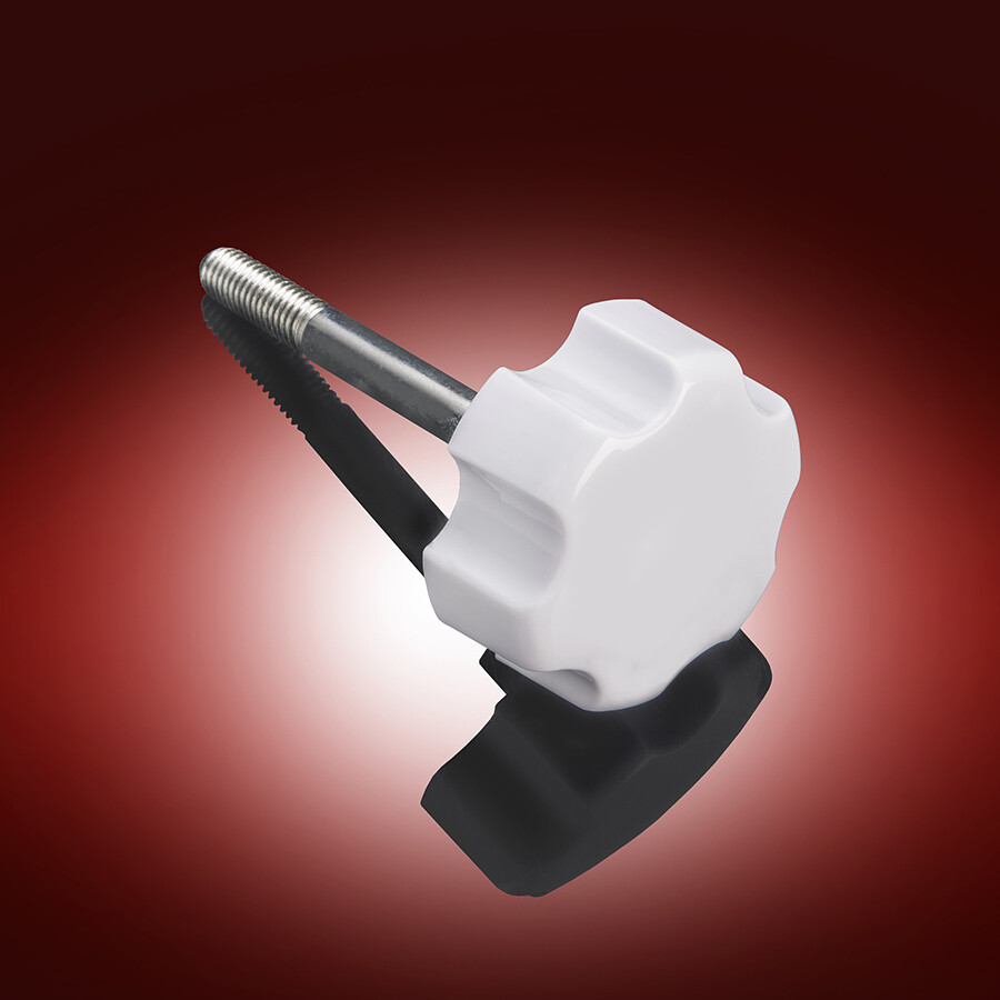 Locking Side Knob - Turboforce II 4000 - TB2 - White
