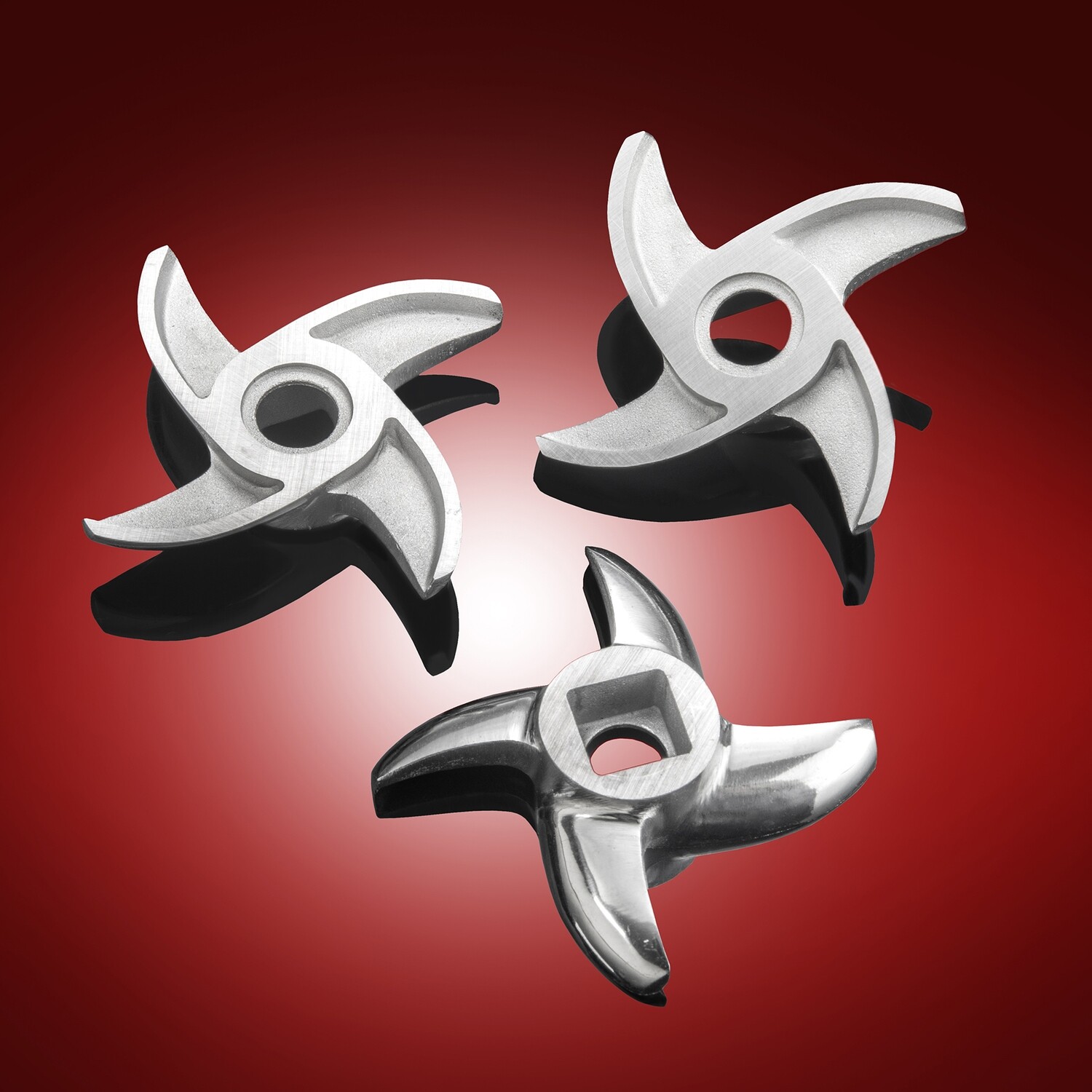 Set of 3 - Stainless Steel Cutting Blades - Turboforce 3000