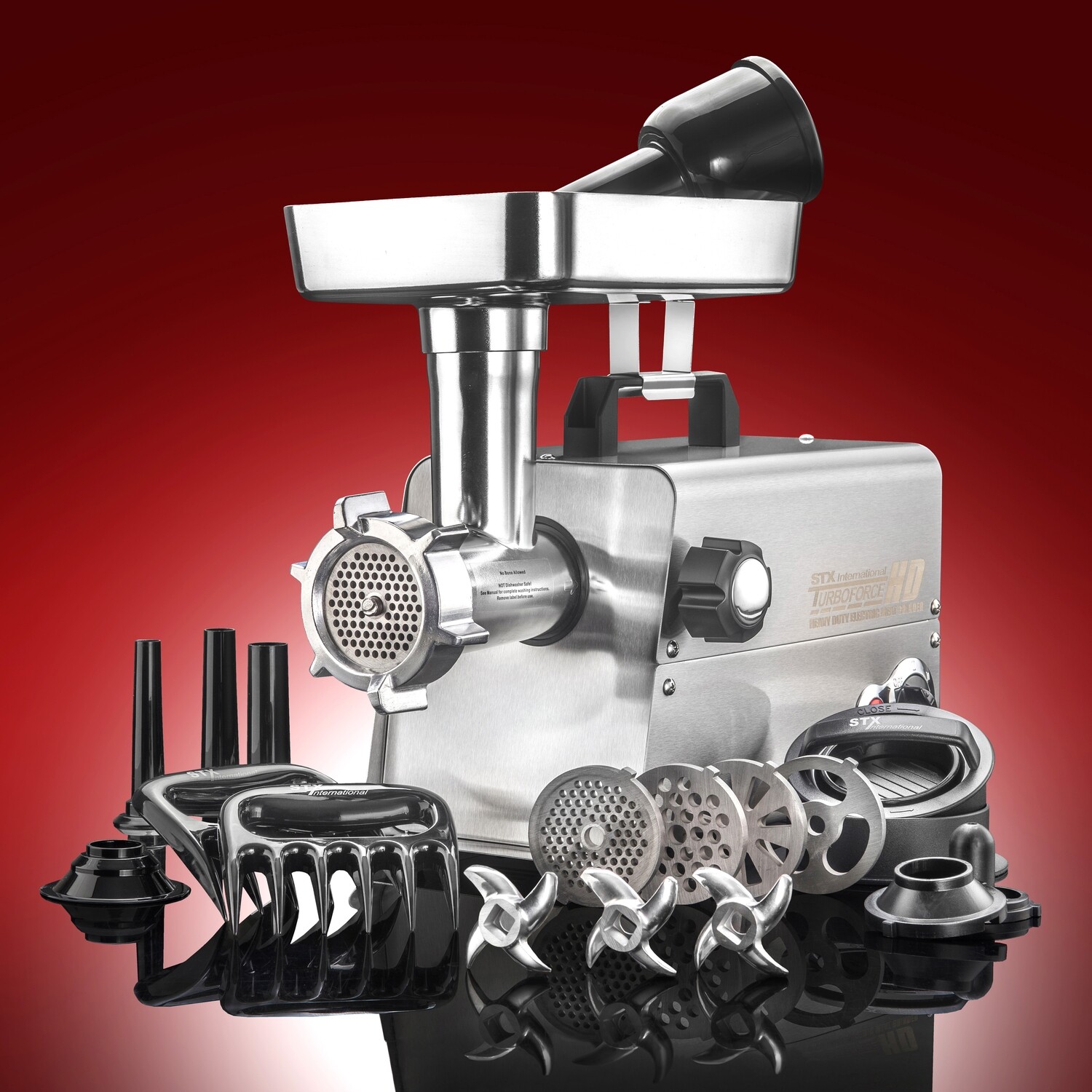 STX Turboforce HD 3500 Series Electric Meat Grinder &amp; Sausage Stuffer