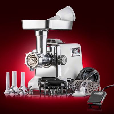STX Megaforce 3000 Series "Air Cooled" Electric Meat Grinder & Sausage Stuffer w/ Foot Pedal STX-3000-MF-PD