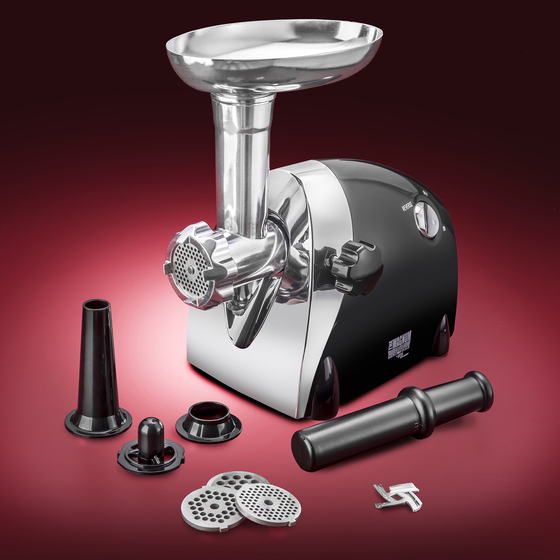 STX Magnum Elite Electric Meat Grinder - Size #5 Grinder