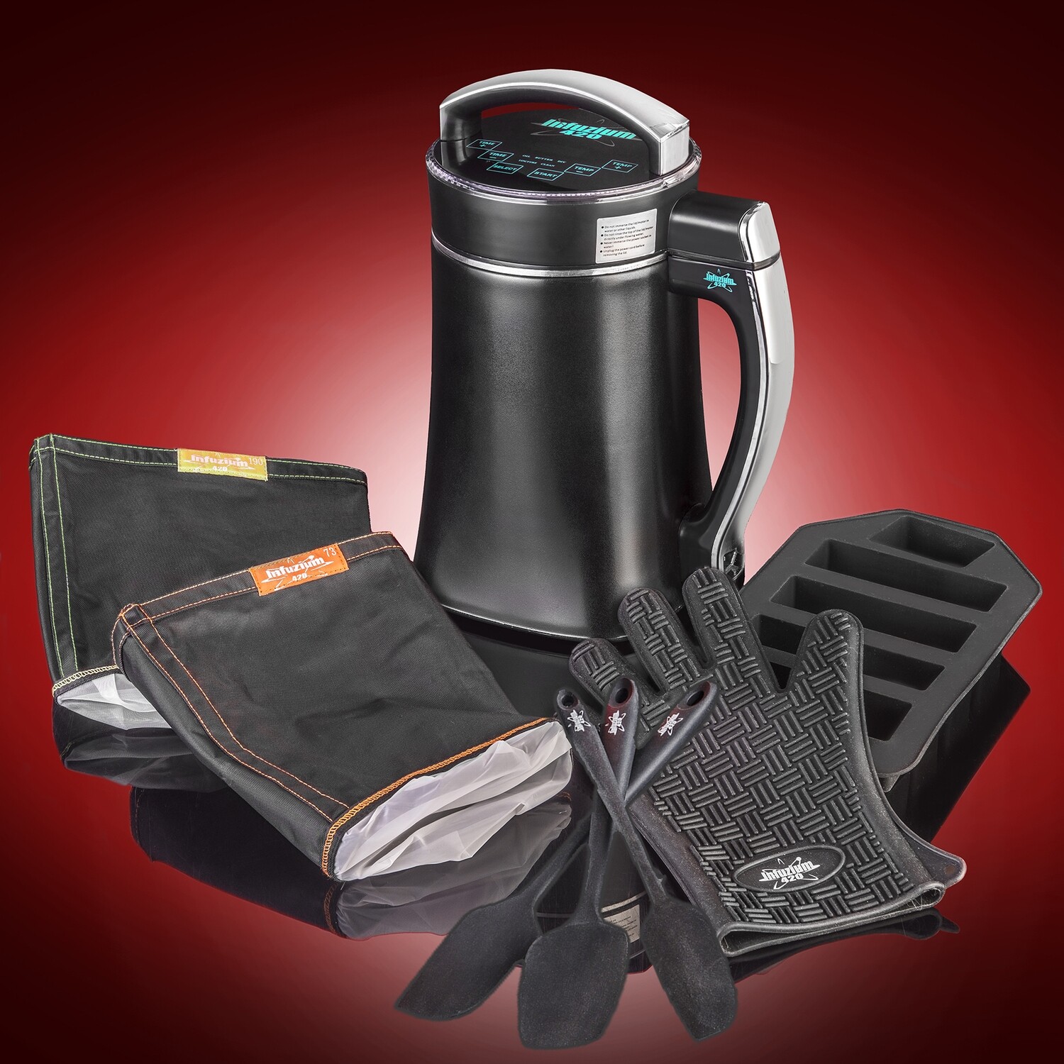 STX Infuzium Infused Butter-Oil-Tincture Maker Machine w/80 Magical Recipes - Complete Kit