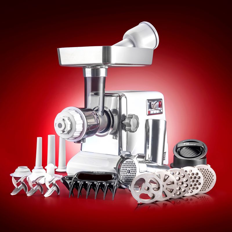 STX Turboforce 3000 Series Electric Meat Grinder &amp; Sausage Stuffer  w/ Juicer