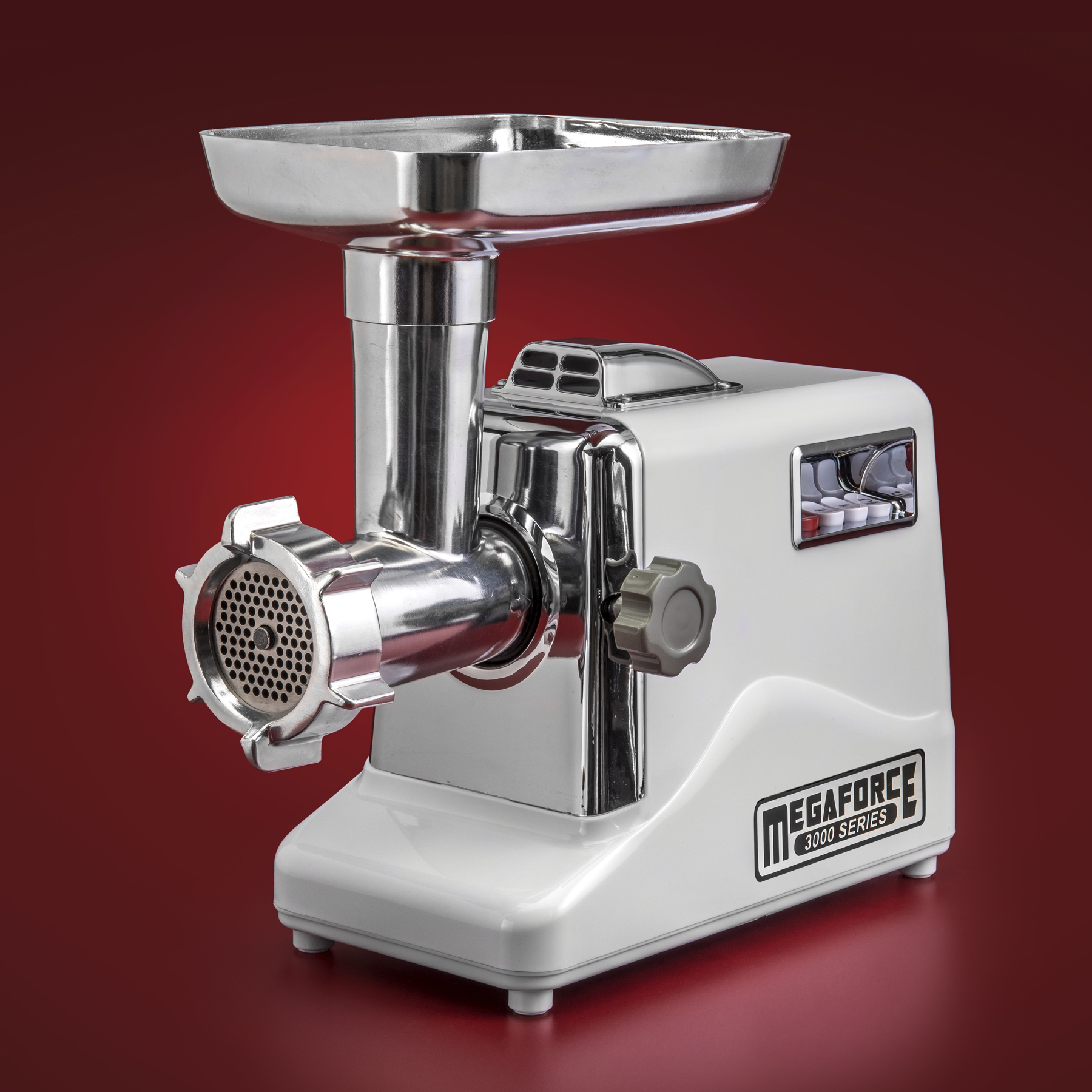 STX Megaforce 3000 Series "Air Cooled" Electric Meat Grinder &amp; Sausage Stuffer w/ Foot Pedal