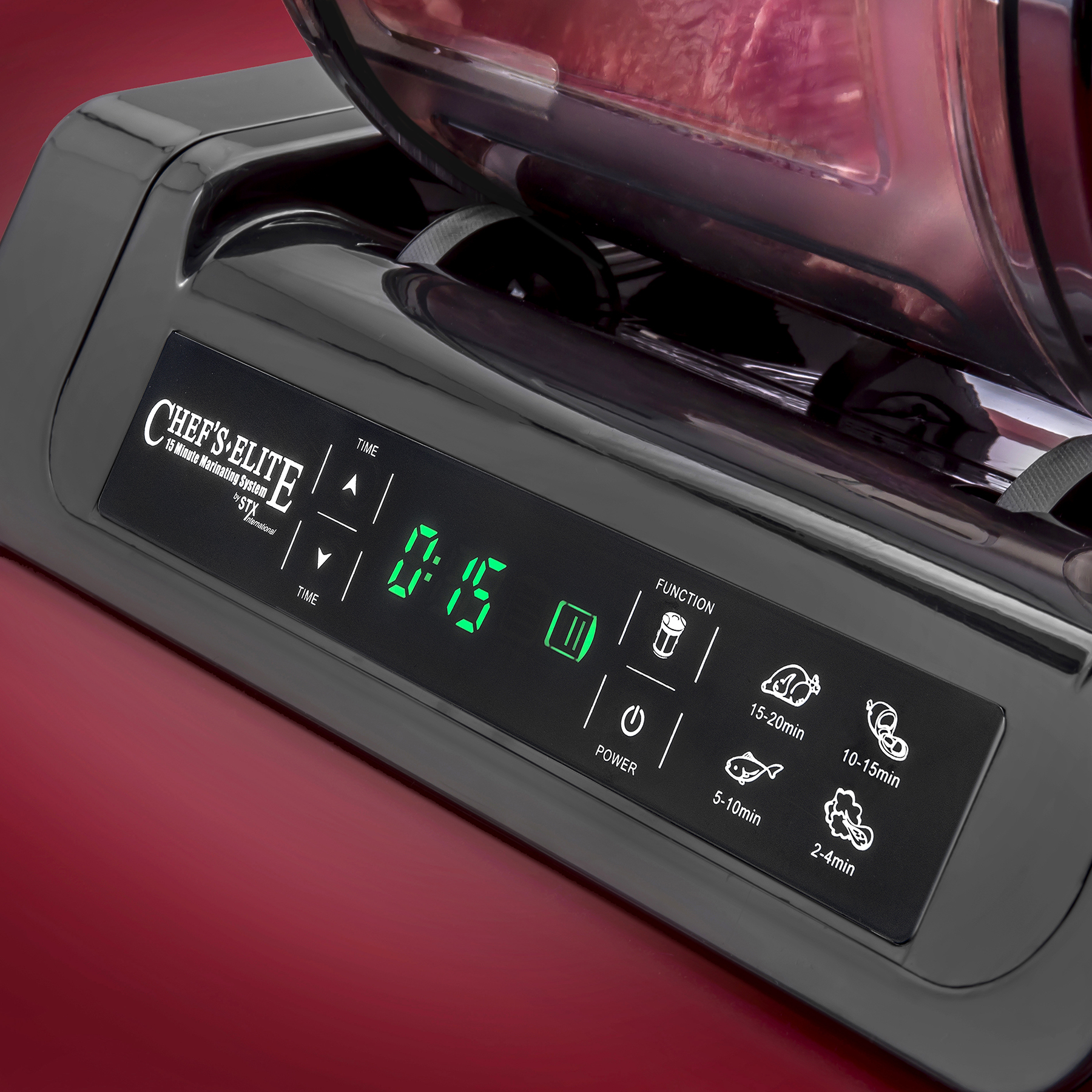STX Chef's Elite 15 Minute Vacuum-Sealing &amp; Marinating System
