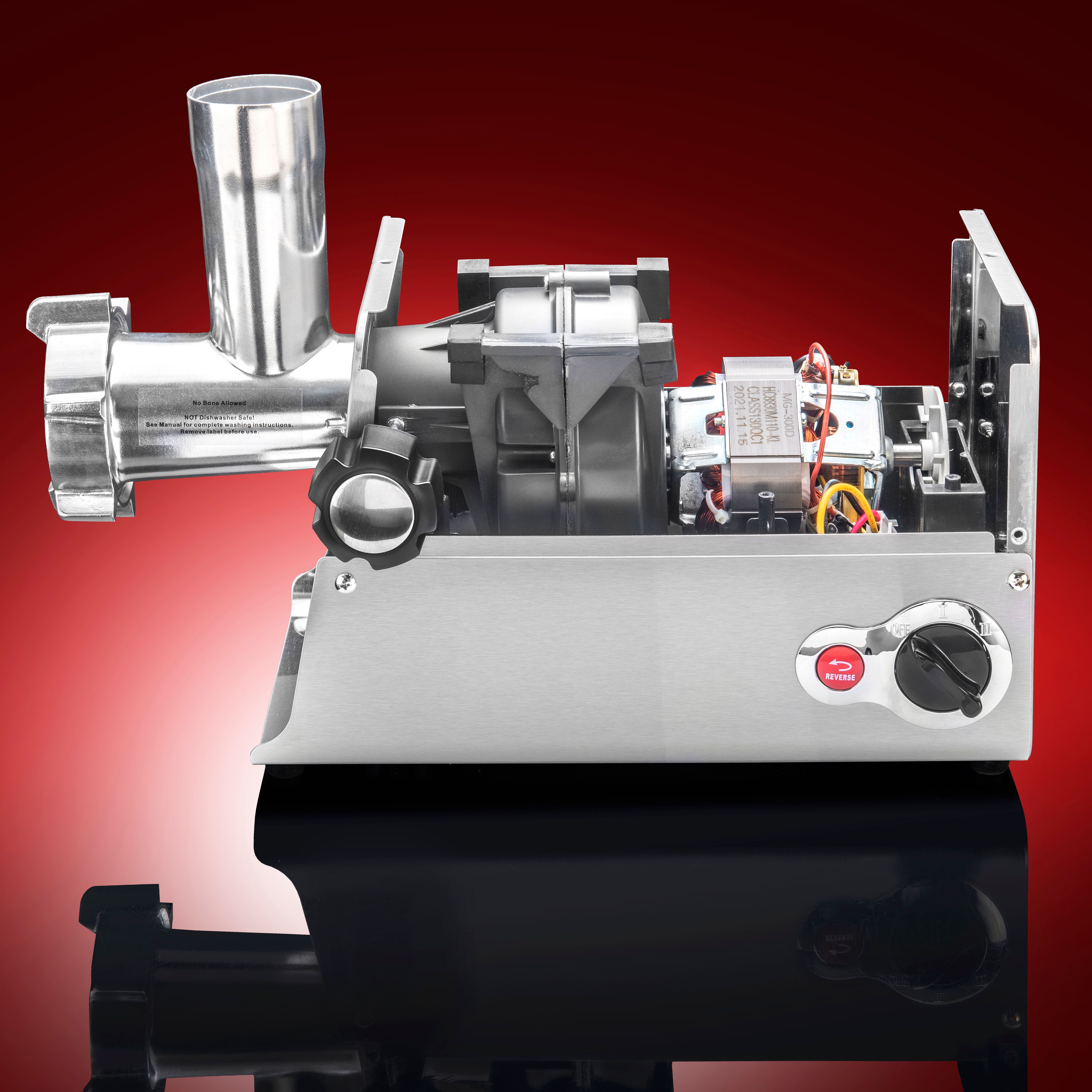 STX Turboforce HD 3500 Series Electric Meat Grinder &amp; Sausage Stuffer with Juicer &amp; Foot Pedal