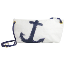 &quot;NAUTI-GIRL&quot; Handbag, Navy Anchor