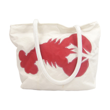 &quot;LAND-HO&quot; Handbag, Large, Red Lobster