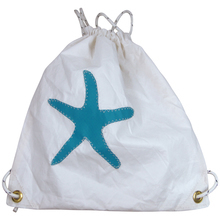 &quot;BERMUDA&quot; BACKPACK, Teal Starfish
