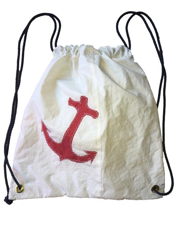 &quot;BERMUDA&quot; BACKPACK, Red Anchor