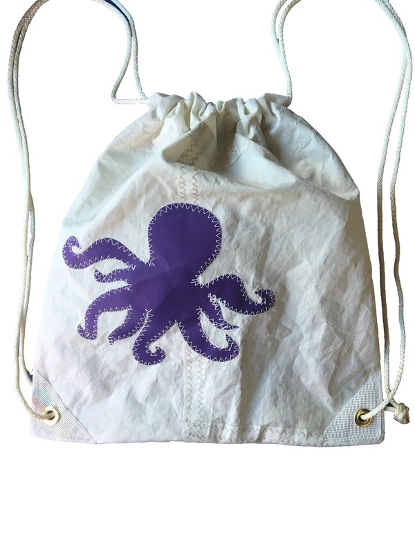 &quot;BERMUDA&quot; BACKPACK, Purple Octopus