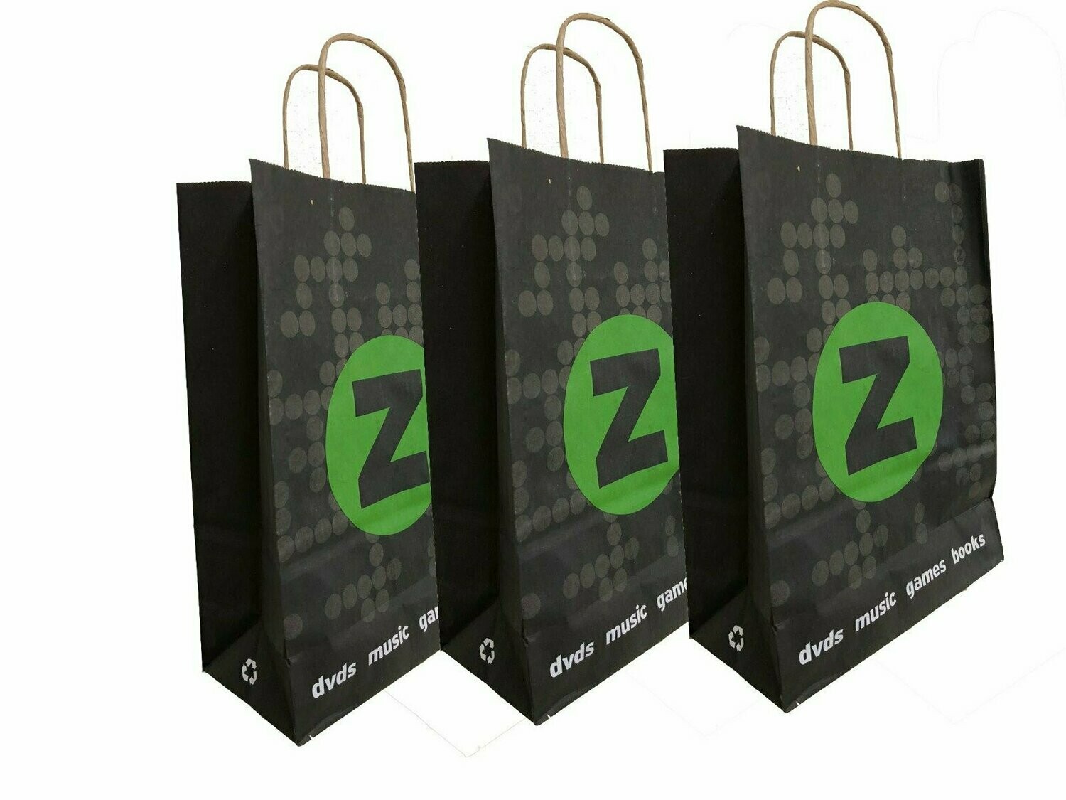 Zavi Misprinted Paper Carrier Bags