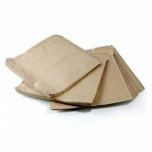 Food Paper Bags Strung- Brown