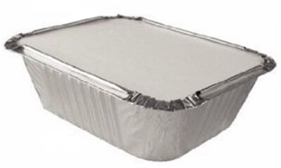 No2 Takeaway Aluminium Foil Food Containers