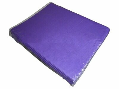 Folded Table Covers - Purple