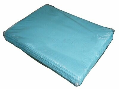Folded Table Covers- Light blue