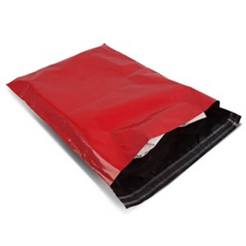 Red Mailing Bags, quantity: 500, Size: 6" X 9"