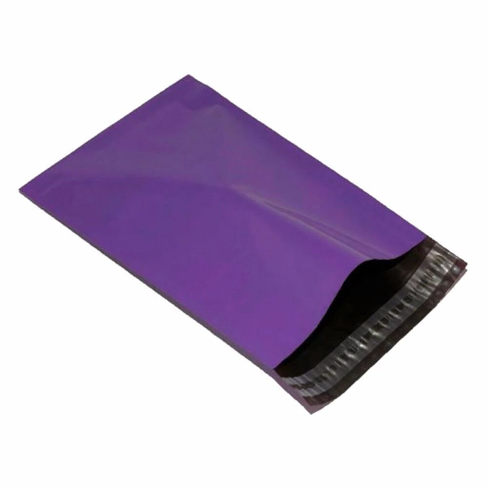 Purple Mailing Bags, quantity: 500, Size: 6" X 9"