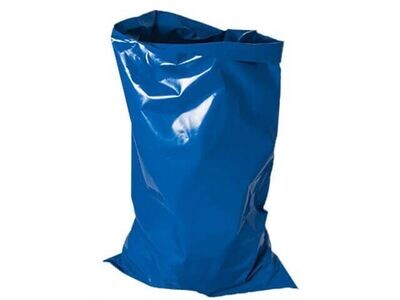 Blue Heavy Duty Plastic Rubble Sacks- All Sizes