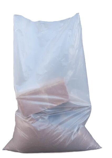35 x 70 HEAVY DUTY EXTRA LARGE CLEAR PLASTIC POLYTHENE RUBBLE BAGS