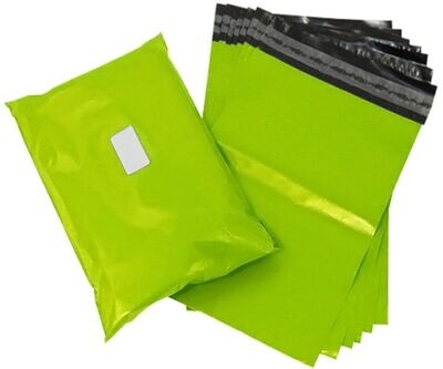 Lime Green Mailing Bags
