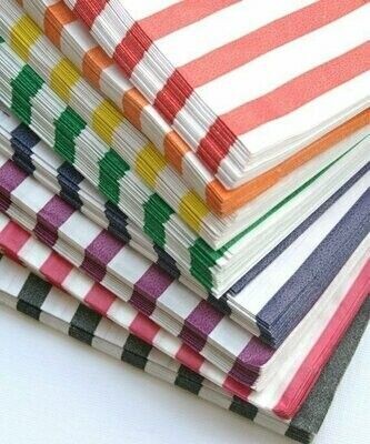 Stripe Candy Paper Bags