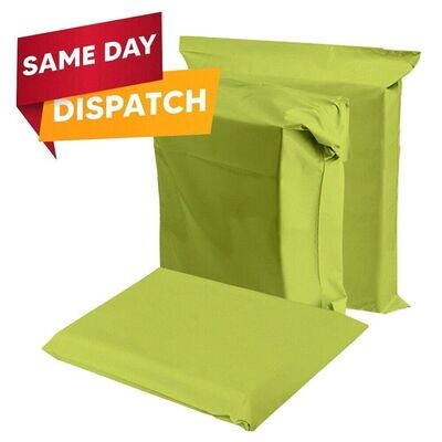 Lime green mailing bags 9x12