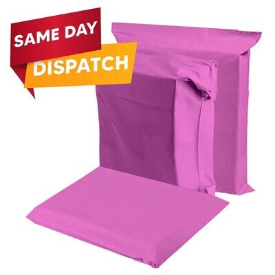 Pink mailing bags 13x19