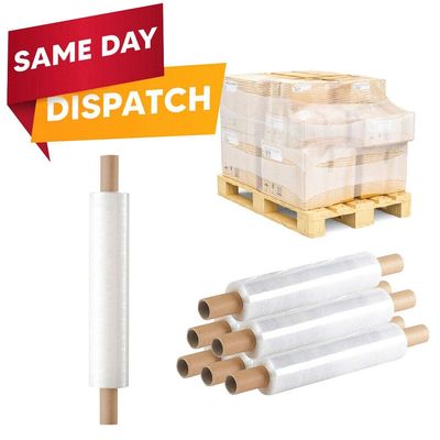 Pallet Wrap Clear Stretch Shrink Wrapping Roll Cling Film 400mmx600m 9Mu